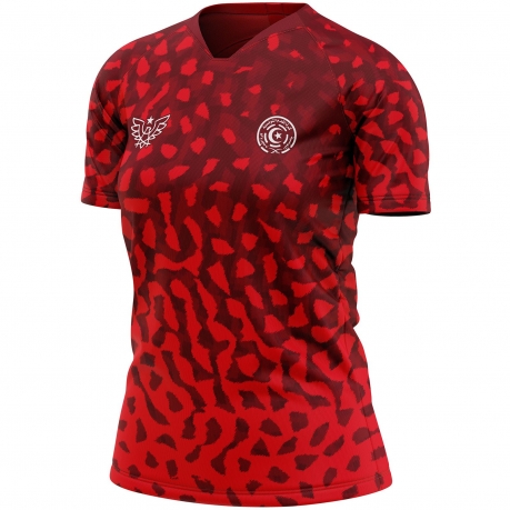 Camiseta de fútbol femenino de Túnez TN-76 unitif.com