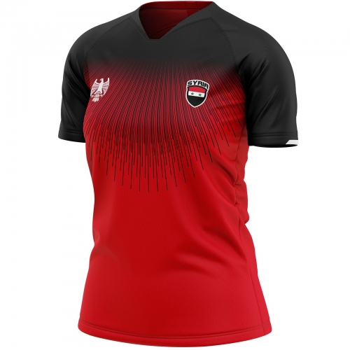 Syria women's football jersey SR-455 unitif.com