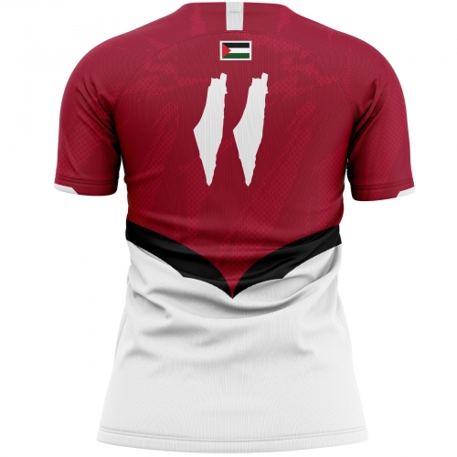 Camiseta de fútbol femenina de Palestina PL-44 unitif.com