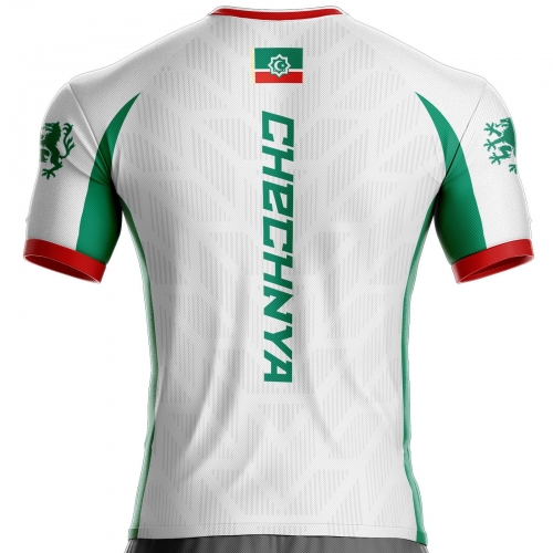 Maglia da calcio maschile della Cecenia CH-98 unitif.com