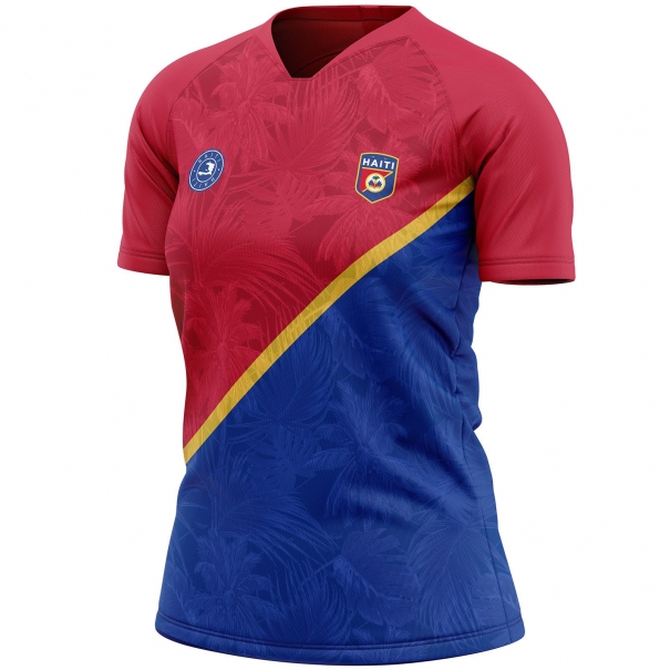 Haiti fotbollströja för damer HT-64 unitif.com