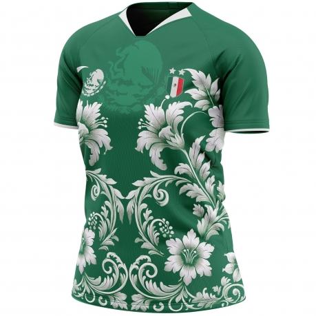 Mexico women's soccer jersey MX-741 unitif.com