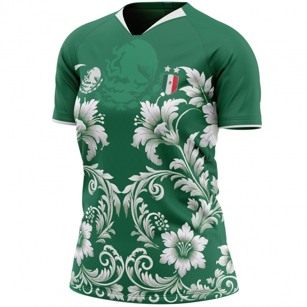Maillot Mexique femme football MX-741 unitif.com