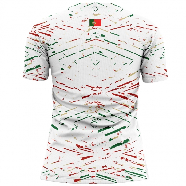 Camiseta de fútbol femenina Portugal PT-104 unitif.com