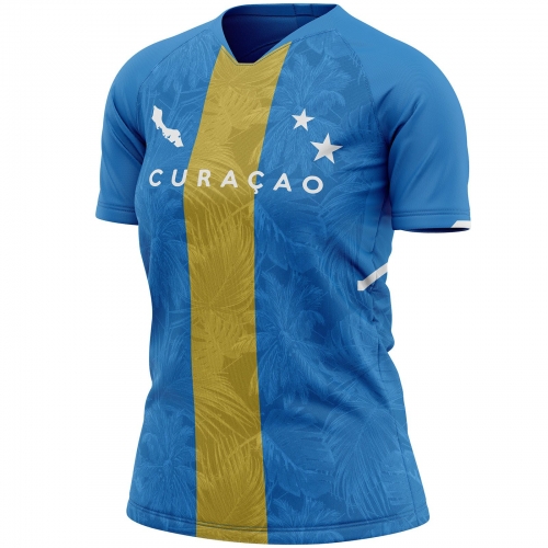 Curacao Damen-Fußballtrikot CR-345 unitif.com