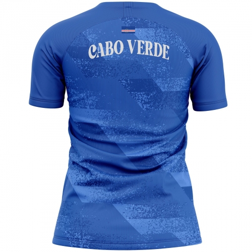 Kap Verde Damen-Fußballtrikot CV-345 unitif.com