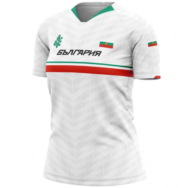 Bulgaria women's football jersey BG-107 unitif.com