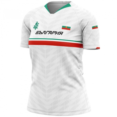 Bulgaria women's football jersey BG-107 unitif.com