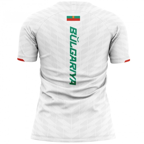 Bulgaria women's football jersey BG-107 unitif.com