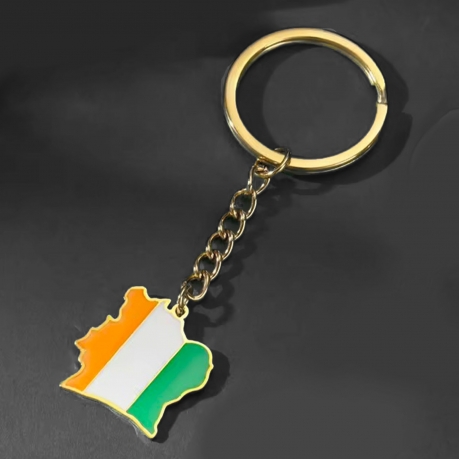 Porte-clés Côte d'ivoire unitif.com