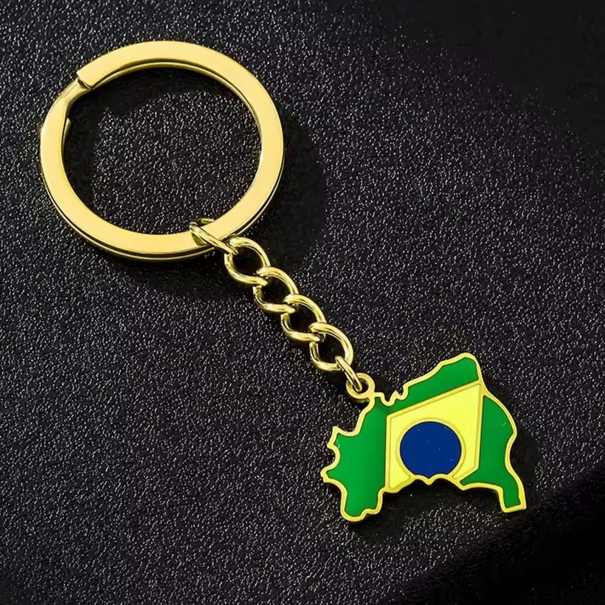 Brazilië sleutelhanger unitif.com