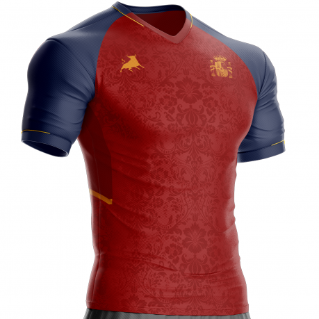 Camiseta de fútbol de España ES-11 para apoyar unitif.com