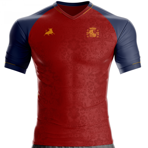 Camiseta de fútbol de España ES-11 para apoyar unitif.com