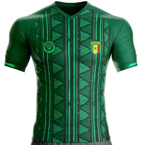 Senegal voetbalshirt SG-43 ter ondersteuning unitif.com