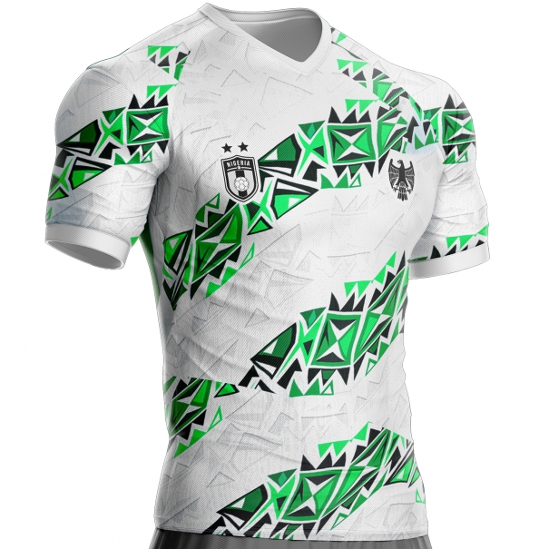 Nigeria voetbalshirt NG-244 voor supporters unitif.com