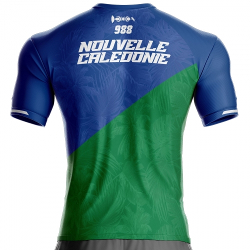 New Caledonia 988 football jersey customizable unitif.com