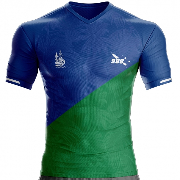 Maglia da calcio personalizzabile Nuova Caledonia 988 unitif.com