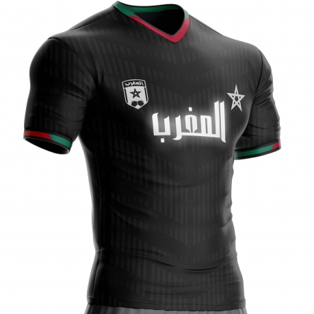 Marocko fotbollströja LIMITED EDITION Reflekterande anpassningsbar unitif.com