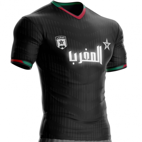 Camiseta de fútbol de Marruecos EDICIÓN LIMITADA Reflectante personalizable unitif.com