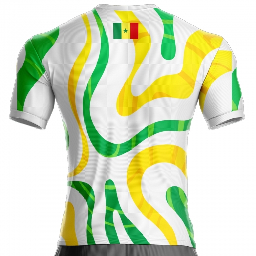 Senegal SNG-66 Fußballtrikot anpassbar unitif.com