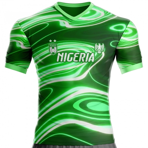 Nigeria Fußballtrikot NG-104 anpassbar unitif.com
