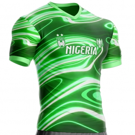 Nigeria fodboldtrøje NG-104 kan tilpasses unitif.com