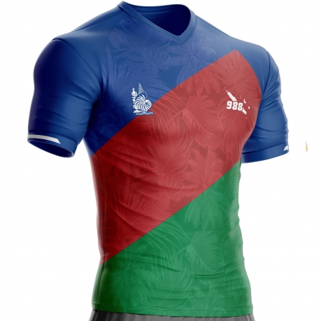 Maglia da calcio Nuova Caledonia 988-2 personalizzabile unitif.com