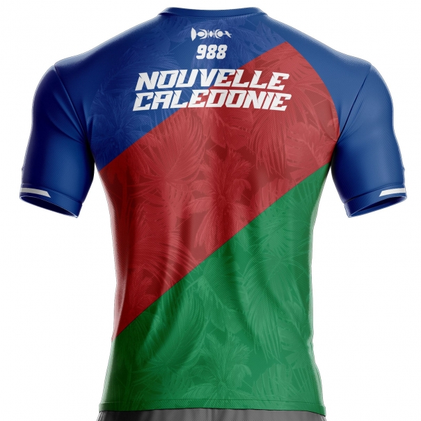 Maglia da calcio Nuova Caledonia 988-2 personalizzabile unitif.com