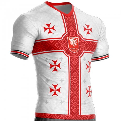 Maillot Géorgie football GG-34 personnalisable unitif.com
