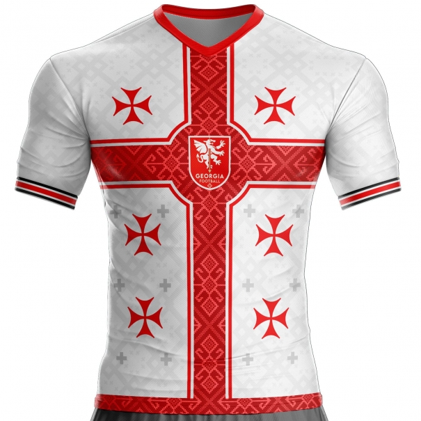 Anpassbares Georgia GG-34 Fußballtrikot unitif.com