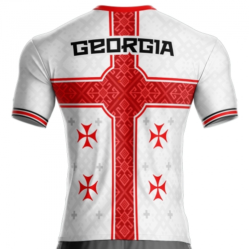 Maglia da football personalizzabile Georgia GG-34 unitif.com