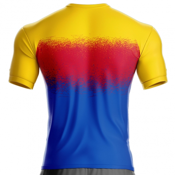 Maglia da calcio Romania RM-74 personalizzabile unitif.com