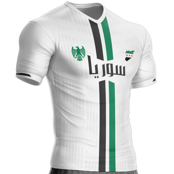 Customizable Syria SR-74 football jersey unitif.com