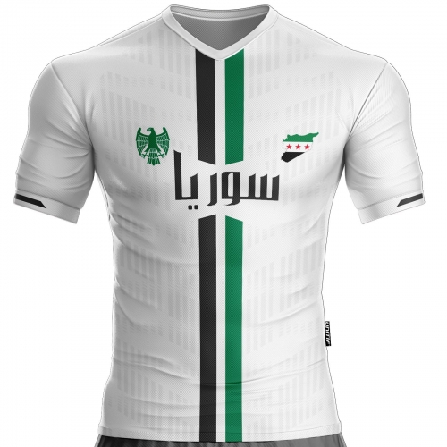 Customizable Syria SR-74 football jersey unitif.com