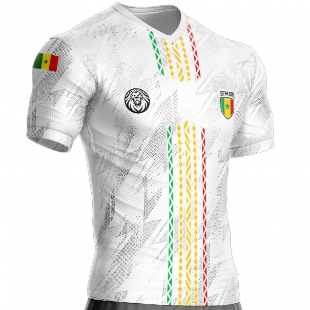 Maglia da calcio SG-14 del Senegal personalizzabile unitif.com