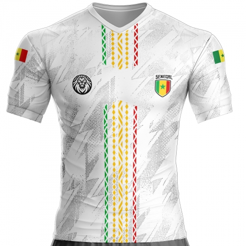 Maglia da calcio SG-14 del Senegal personalizzabile unitif.com