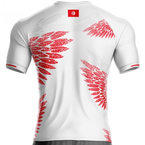 Tunisia football jersey TN-38 customizable unitif.com