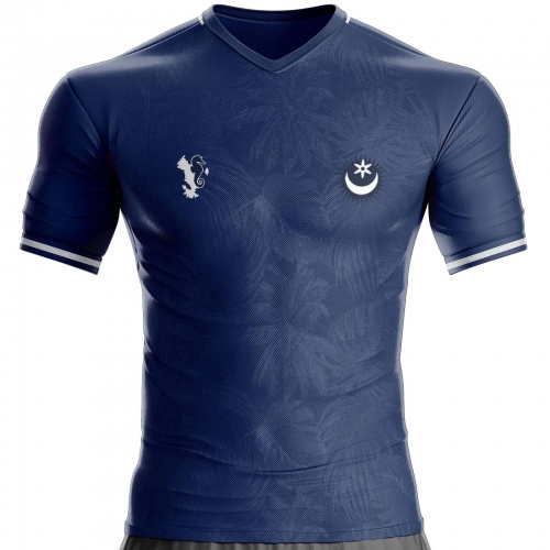 Mayotte football shirt 976 to support unitif.com