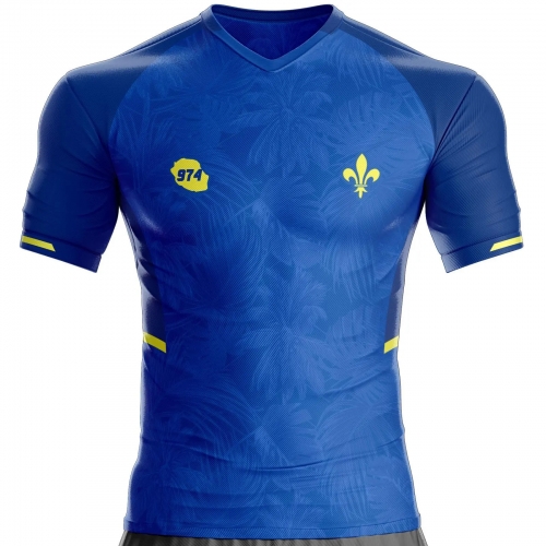 Reunion football jersey 974 to support unitif.com