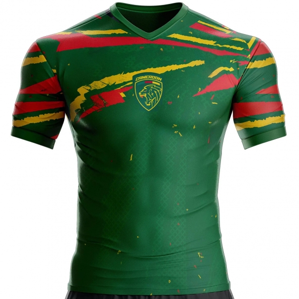 Maillot Cameroun football CR-4 pour supporter unitif.com
