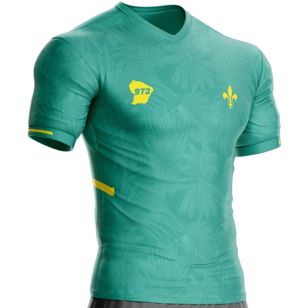 Guyana football shirt 973 to support unitif.com