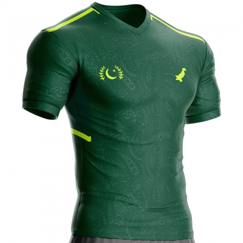 Camiseta de fútbol de Pakistán PK-124 para apoyar unitif.com