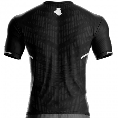 Algeria Palestine football jersey AG-PL-7 black unitif.com