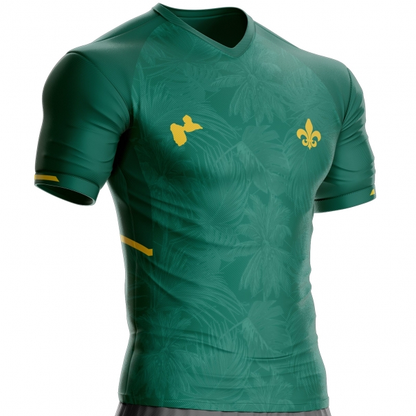 Guadeloupe football jersey 971 to support unitif.com