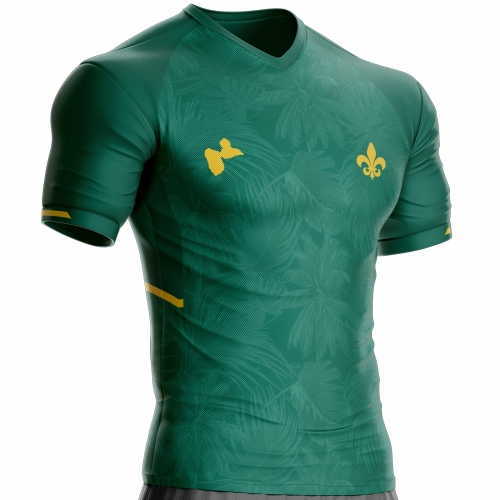 Guadeloupe football jersey 971 to support unitif.com