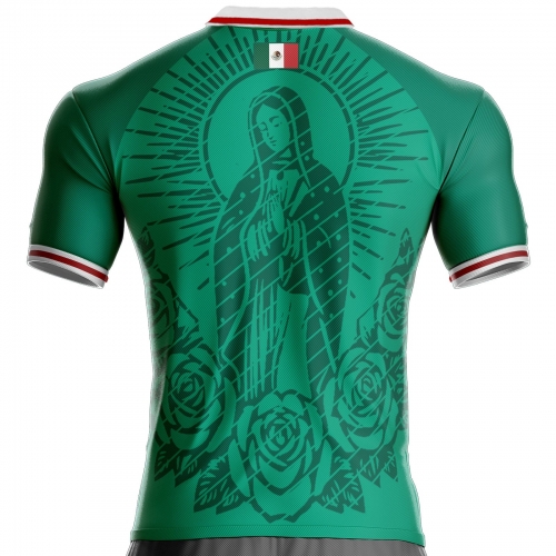 Mexico vintage football jersey MX-663 unitif.com