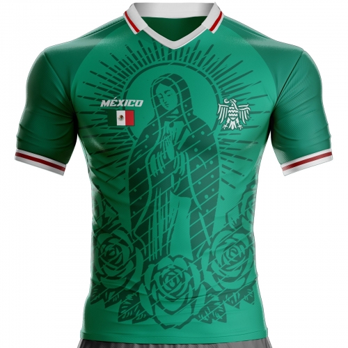 Mexico vintage football jersey MX-663 unitif.com