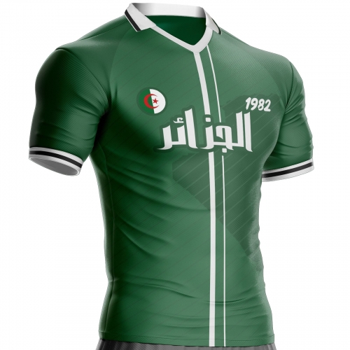 Algerie vintage fotballdrakter AG-1982 unitif.com