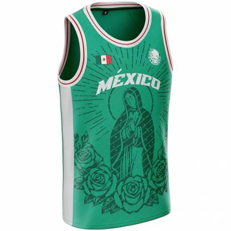 Mexico basketball jersey MX-741 unitif.com