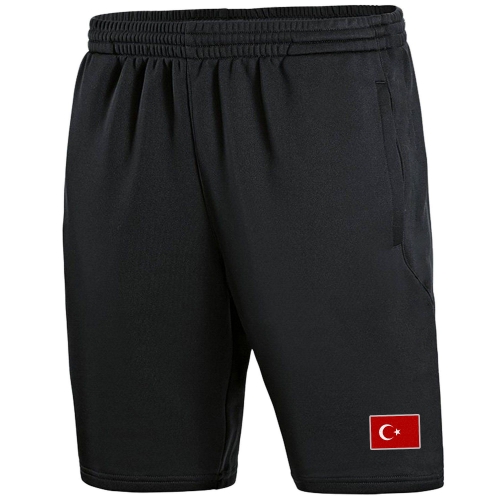 Schwarze Türkiye-Shorts unitif.com